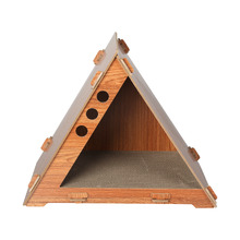 Leo Cat Scratching House