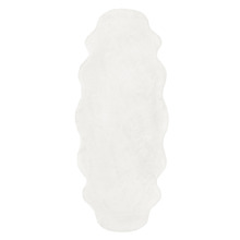 White Leox Flat Weave Rug