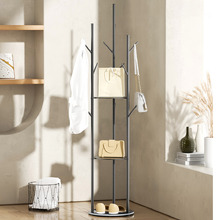 Marley Coat Rack with Shelves