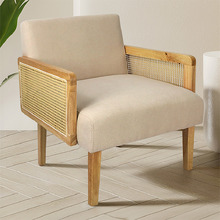 Nova Rubberwood Semi-Compressed Armchair