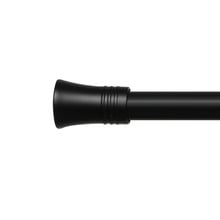 Lena Double Curtain Rod & Finials Set