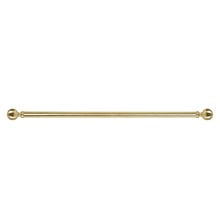 Levy Curtain Rod & Finials Set