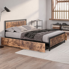 Kuma Bed Frame with Storage Drawers