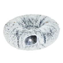 Monty Fleece Cat Tunnel Bed