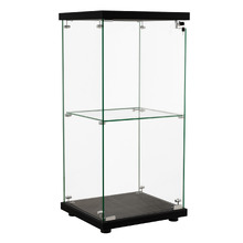 Zorn 2 Shelf Glass Display Cabinet