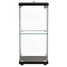 Zorn 2 Shelf Glass Display Cabinet