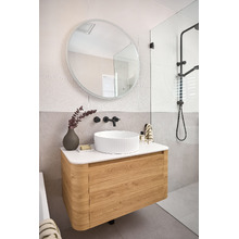 Larson Round LED Wall Mirror