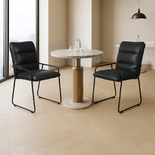 Matthew Faux Leather Dining Chairs (Set of 2)