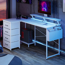 Aurora L-Shape Gaming Desk