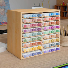 Azya Bamboo Marker & Pen Desk Organiser
