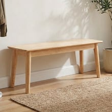 Loisa Rubberwood Dining Bench