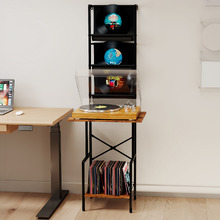 Kinsley Tall Vinyl Record Player Stand