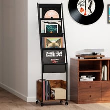 Kinsley Vinyl Record Storage Shelf