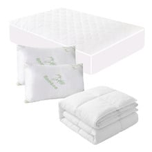 Memory Foam & Down Alternative Bedding Set