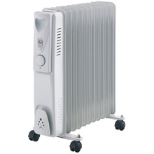 White 11 Fin Oil Column Heater