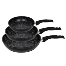 3 Piece Non-Stick Aluminium Fry Pan Set