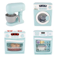 Lenoxx Kids 4 Piece Home Appliance Playset with Light & Sound