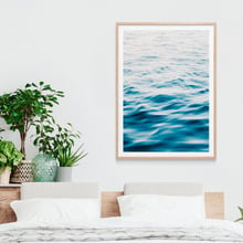 Ocean Surface Framed Print
