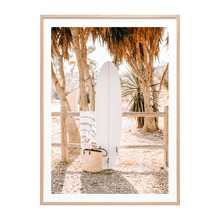 Beach Life Framed Paper Print Wall Art