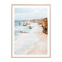 Great Ocean Road Framed Paper Print Wall Art