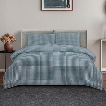 Teal Rowe Quilt Cover Set