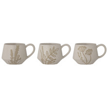 3 Piece Primrose 380ml Stoneware Mug Set