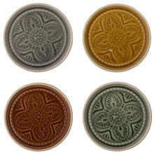4 Piece Rani 11cm Stoneware Serving Plate Set