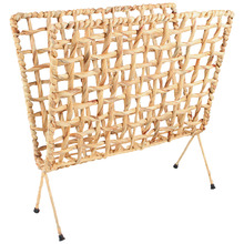 Tayla Water Hyacinth Magazine Rack
