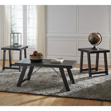 3 Piece Knoxville Acacia Wood Coffee Table Set
