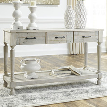 Leela Pine Wood Console Table