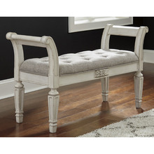 Button Tufted LeBlanc Accent Bench