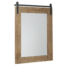 Laneway Farmhouse Acacia Wood Mirror