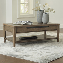 Tycho Rectangular Rubberwood Coffee Table