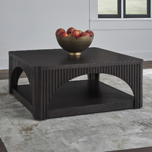 Henrietta Square Acacia Wood Coffee Table