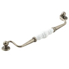 Estate Zamak & Porcelain Bail Handle