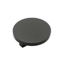 Matte Black Gyre Cabinet Knob