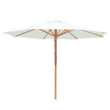 Cream Aluminium Market Umbrella