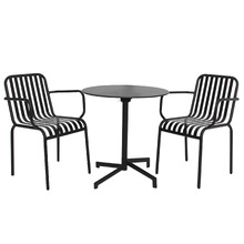 2 Seater Clifford Round Outdoor Bistro Set