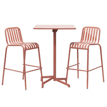 2 Seater Clifford Square Outdoor Bar Set