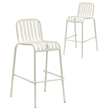 72cm Clifford Steel Outdoor Bar Stools (Set of 2)