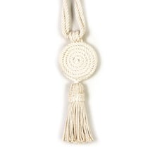 Spiralled Cotton Tassel Curtain Tieback