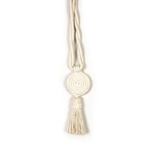 Spiralled Cotton Tassel Curtain Tieback