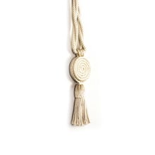 Spiralled Cotton Tassel Curtain Tieback