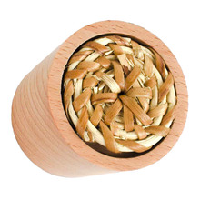 Rattan & Beech Wood Wall Hook