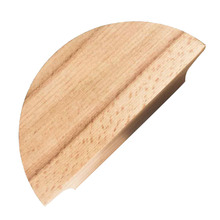 Half Moon Beech Wood Cabinet Handle