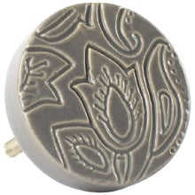 Flora Ceramic Cabinet Knob