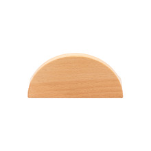 Loch Beech Wood Half Moon Cabinet Handle