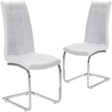 Cooper Faux Leather Dining Chairs (Set of 2)