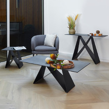 3 Piece Grey Orion Coffee, Side, & Console Table Set