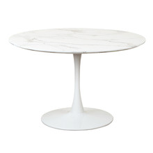 120cm Faux Marble Tulip Table Replica